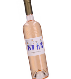 Grenache, Cinsault, Syrah, Mourvèdre, Tibouren, Rolle - 2022 Art Collection, Chateau Camparnaud Provence rosé