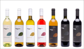 Kekfrankos - Regelo, wijnhuis Hegyem,  Hongarije