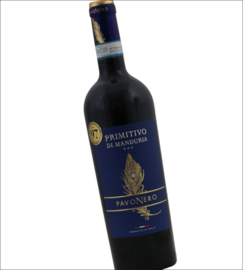 Primitivo  - Pavonero Manduria, Wijnhuis Geografico