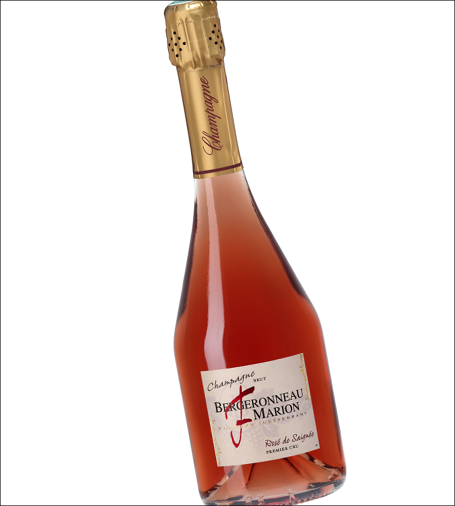 Pinot Noir, Pinot Meunier - Rose de Saignee, Brut, Marion Bergeronneau