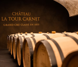 Merlot, Cabernet Sauvignon - Chateau La Tour Carnet, Haut Medoc Grand Cru Classe