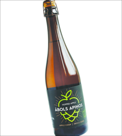 Appel - Abavas Hopped Cider Brut, Letland