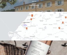 Grenache, Cinsault, Syrah, Mourvèdre, Tibouren, Rolle - Chateau Camparnaud Provence rosé - 2022