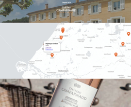 Grenache, Cinsault, Syrah, Mourvèdre, Tibouren, Rolle - Chateau Camparnaud Provence rosé