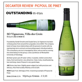 Picpoul - Picpoul de Pinet AOP - Villa des Croix