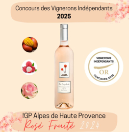 Grenache, Cabernet Sauvignon, Vermentino, Muscat de Hambourg,  Muscat Petit Grains - les Coquelicots, Domaine de Rousset,  Haute Provence
