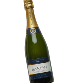 Pinot Meunier, Chardonnay - Champagne Cuvee Saphir - Claude Baron