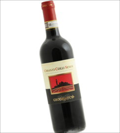 Sangiovese, Canaiolo - Chianti Colli Senesi DOCG, Toscane, wijnhuis Geografico