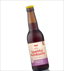Kombucha, Black Currant, White Tea - Kombucha, Abavas Sparkful, alcoholvrij