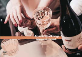 Rabarber - Abavas Rhubarb Sparkling Wine Brut, Letland