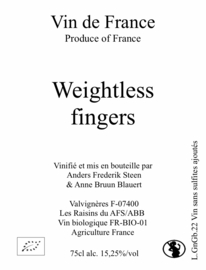Weightless fingers (2023)