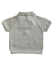 Wedoble Gebreide polo - Beige