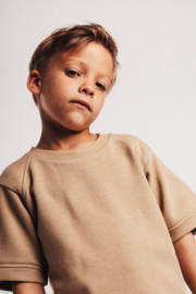 Baje Studio T-shirt - Vic - Taupe cafe