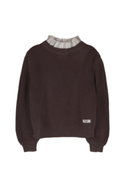 Baje Studio Trui Mai - Brown choco