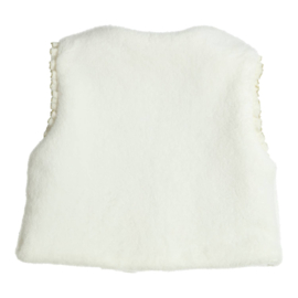 Gymp gilet Hagg - off white