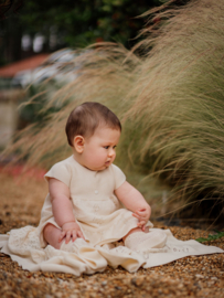 Wedoble Gebreide jurk - Beige