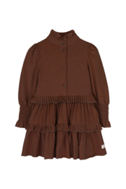 Baje Studio Jurk Moule - Copper Brown