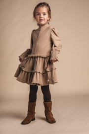 Baje Studio Jurk Moule - Taupe light