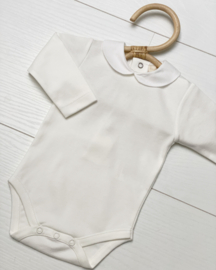 Baby Lai  body met kraagje - ivory