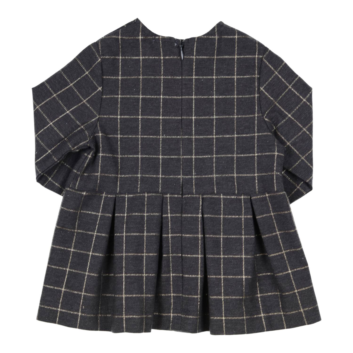 Gymp Jurk Ruth - Anthracite/Goud