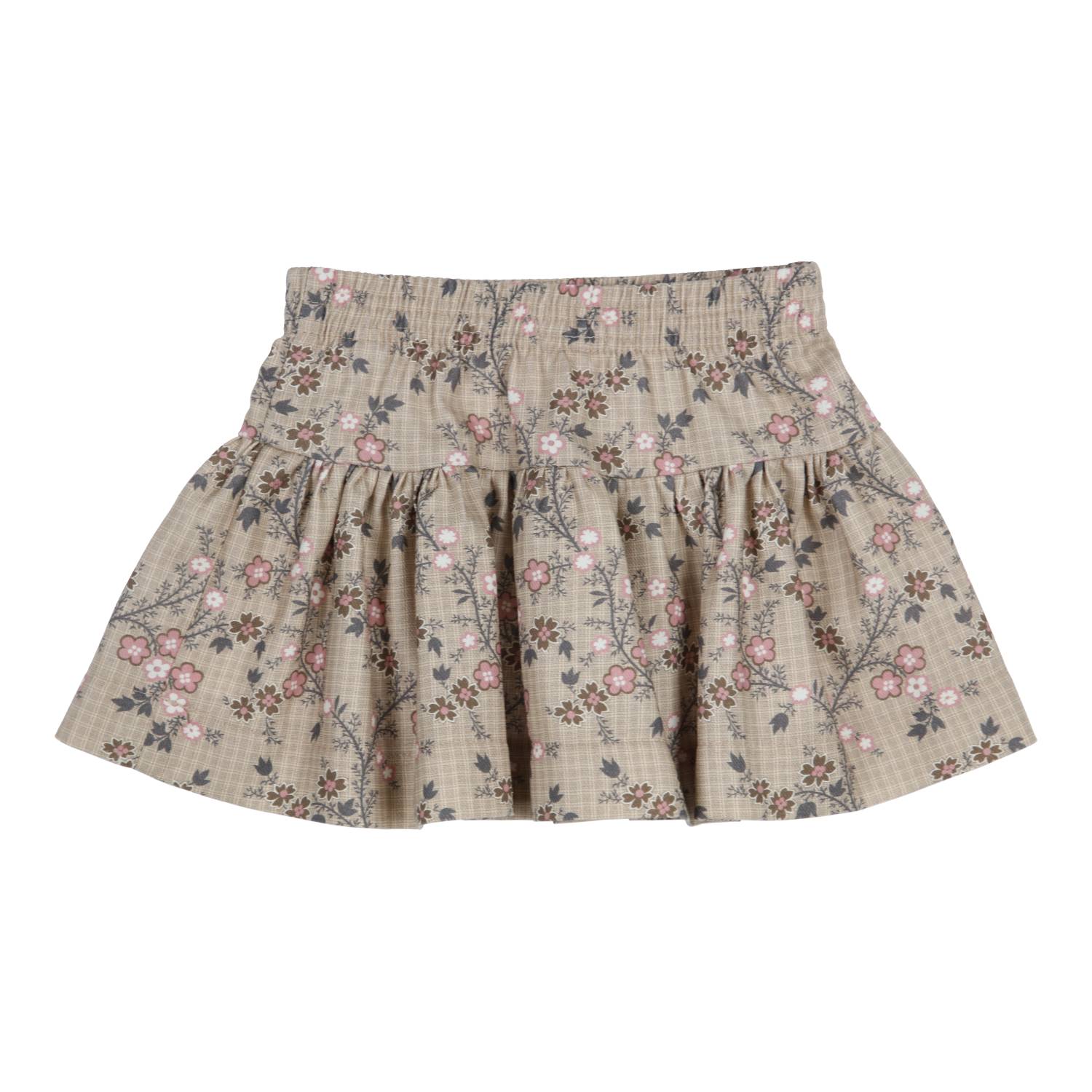 Gymp Rokje Lona- Beige/Roze