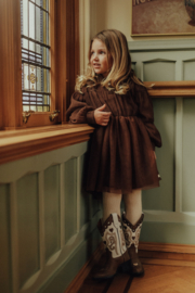 Baje Studio Jurk Julia - Copper Brown