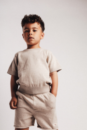 Baje Studio T-shirt - Cruz - Sand melange