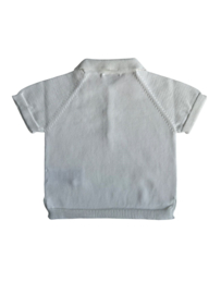 Wedoble Gebreide polo - Ecru