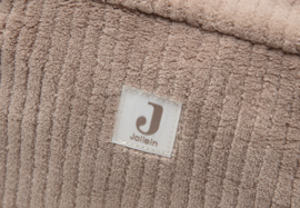 Jollein Etui Cloudy Rib - Milky Coffee
