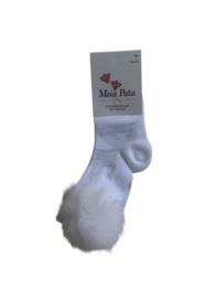 Meia Pata kniekous - White