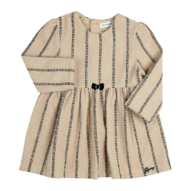 Gymp Jurk Reina - Beige/zwart