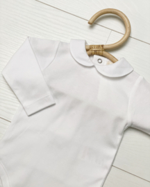 Baby Lai  body met kraagje - blanco