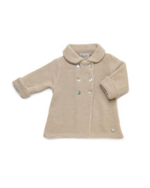 Juliana Gebreide vest - Beige