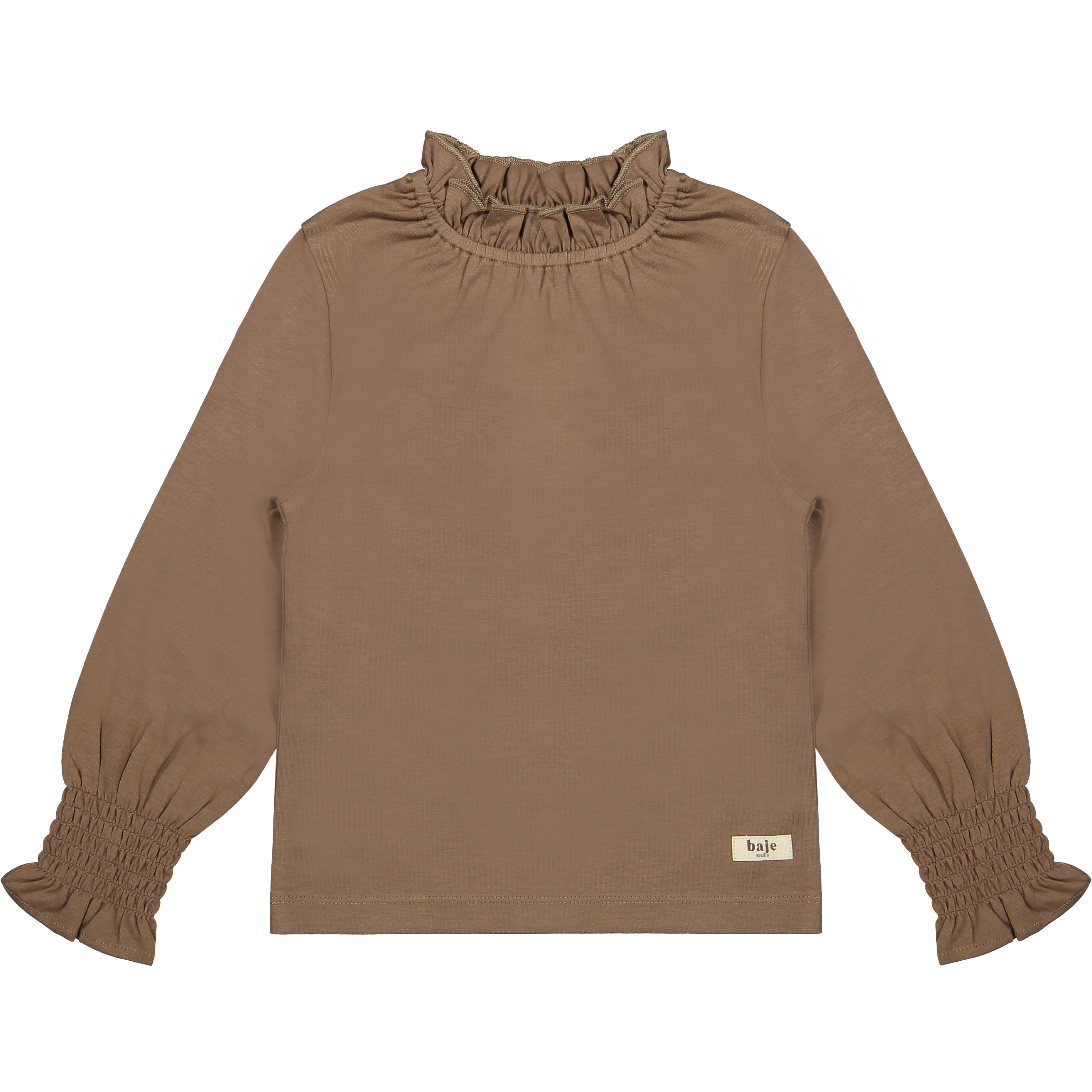 Baje Studio T-hirt - Ela - Bruin