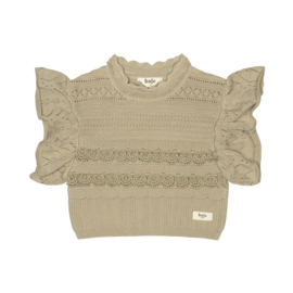 Baje Studio knitted spencer - Mayfair