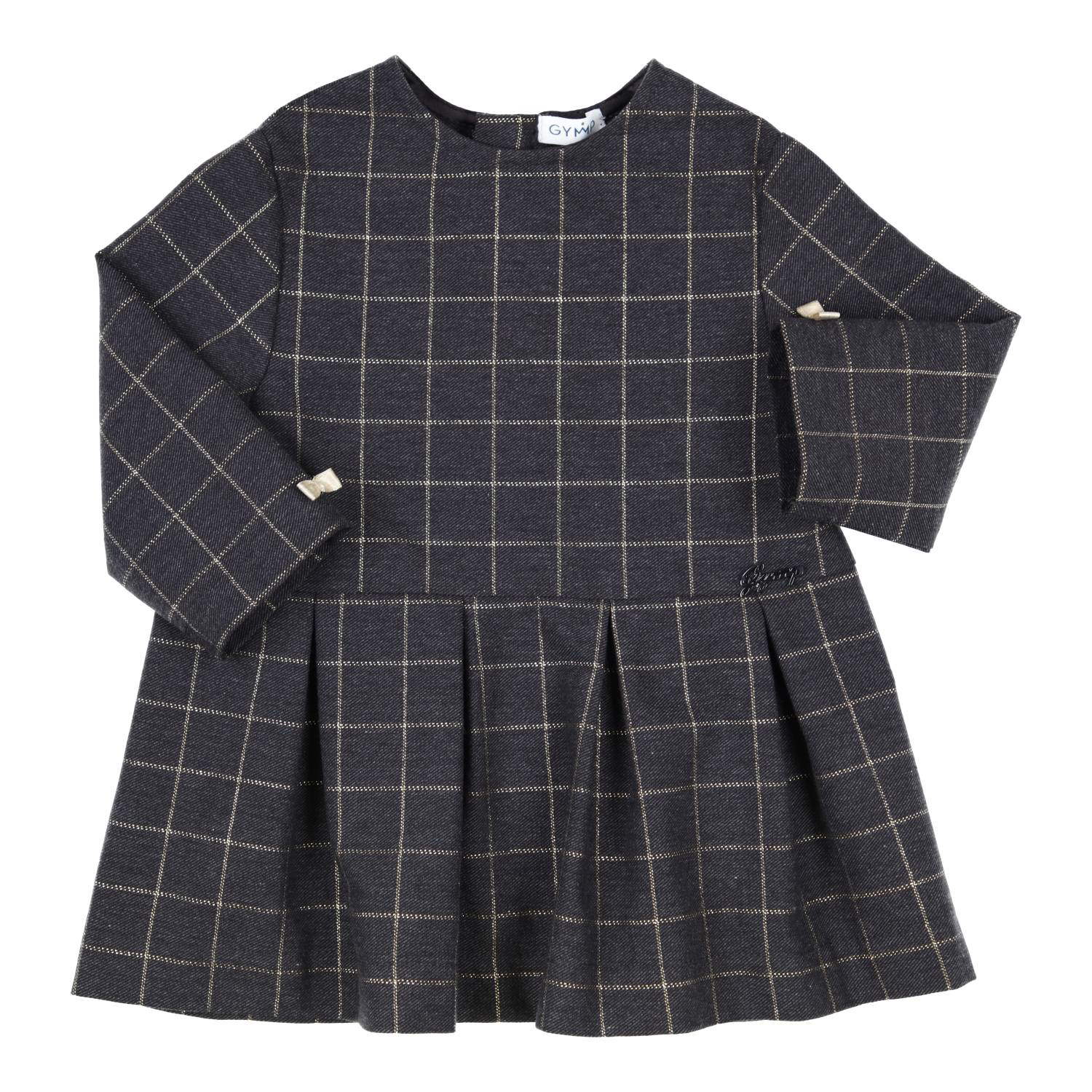 Gymp Jurk Ruth - Anthracite/Goud