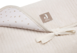 Jollein Verschoningsmat met opbergzakken Cloudy Rib - Oatmeal