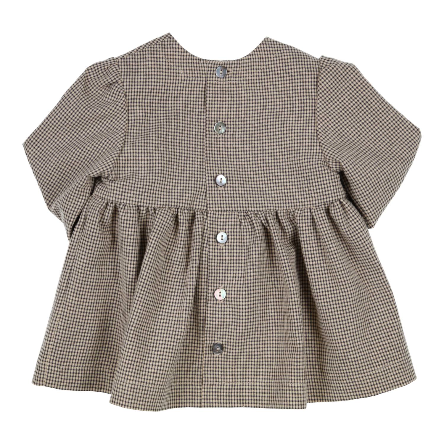 Gymp Jurk Bess - Beige/zwart
