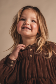 Baje Studio Jurk Julia - Copper Brown