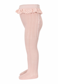 MP Denmark - Lace tights - Rose Dust