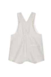 Dr. Kid Tuinbroek Gestreept - Beige/Ecru