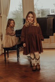 Baje Studio Jurk Julia - Copper Brown