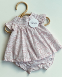 Baby Lai set - flowers Lila