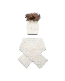 Juliana Muts/sjaal - Off White