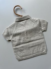 Wedoble Gebreide polo - Zand