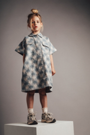 Labo de colores Jurk -  Lea - Blue denim light