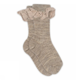 MP Denmark Sokken - Taupe