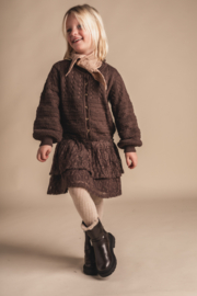 Baje Studio Jurk Yole - Brown choco
