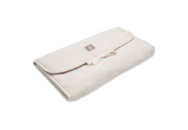 Jollein Verschoningsmat met opbergzakken Cloudy Rib - Oatmeal