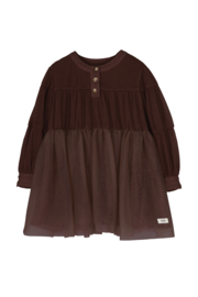 Baje Studio Jurk Julia - Copper Brown